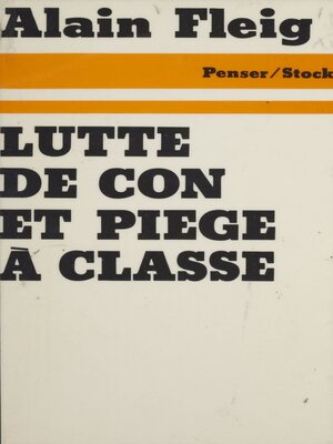 cover image of Lutte de con et piège à classe